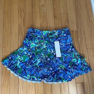 Lilly Pulitzer Blue Abaco in Turtle Awe XXS NWT